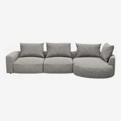 Habitat Canapé D'angle Droit En Tissu Bellagio - Gris Nocturne 11 Habitat Canapé D'angle Droit En Tissu Bellagio - Gris Nocturne -meubles boutique cagliari cnp angle drt bell noir hd 1122703 1