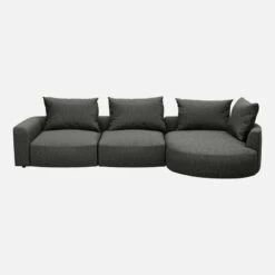 Habitat Canapé D'angle Droit En Tissu Copparo - Gris Ardoise -meubles boutique cagliari cnp angle drt copp gris hd 1122623 1