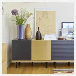 Habitat Petit Caisson De Rangement Modulaire Ouvert - Anthracite - Design By James Patterson -meubles boutique caisson de rangement modulaire ouvert anthracite 1277455