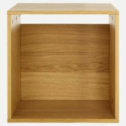 Habitat Petit Caisson De Rangement Modulaire Ouvert - Bois Naturel - Design By James Patterson