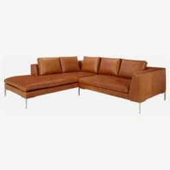 Habitat Canapé 2 Places Avec Méridienne Gauche En Cuir Vintage Leather - Marron Cognac 8 Habitat Canapé 2 Places Avec Méridienne Gauche En Cuir Vintage Leather - Marron Cognac -meubles boutique canape 2 places avec meridienne gauche en cuir vintage cognac 1095837