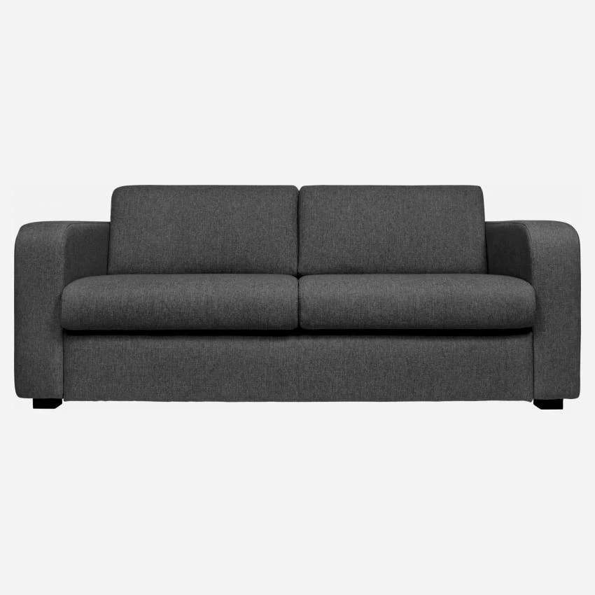 Habitat Canapé 2 Places En Tissu - Gris Foncé 1 Habitat Canapé 2 Places En Tissu - Gris Foncé