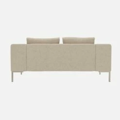 Habitat Canapé 2 Places En Tissu Lucca - Blanc Mastic -meubles boutique canape 2 places en tissu lucca blanc mastic 12851461