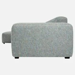 Habitat Canapé 3 Places Avec Méridienne Gauche En Tissu Bellagio - Bleu Céleste -meubles boutique canape 3 places avec meridienne gauche en tissu bellagio bleu celeste 9855281