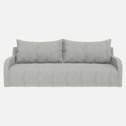 Habitat Canapé 3 Places En Lin - Beige Moucheté