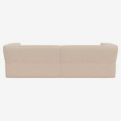 Habitat Grand Canapé 3 Places En Tissu - Beige -meubles boutique canape 3 places en tissu beige 7138119