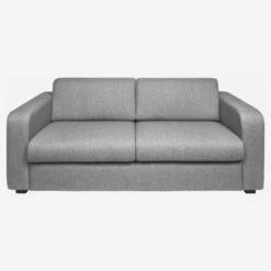 Habitat Canapé Convertible 2 Places à Lattes En Tissu - Gris -meubles boutique canape convertible 2 places a lattes en tissu gris 11496807