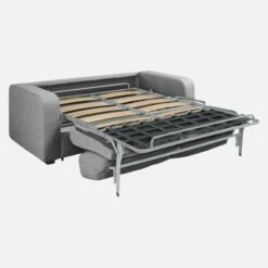 Habitat Canapé Convertible 2 Places à Lattes En Tissu - Gris -meubles boutique canape convertible 2 places a lattes en tissu gris 11496815