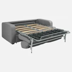 Habitat Canapé Convertible 3 Places à Lattes En Tissu - Gris -meubles boutique canape convertible 3 places a lattes en tissu gris 11496719