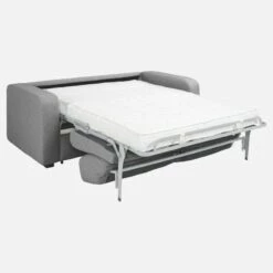 Habitat Canapé Convertible 3 Places à Lattes En Tissu - Gris -meubles boutique canape convertible 3 places a lattes en tissu gris 11496723