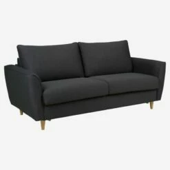 Habitat Canapé Convertible 3 Places En Tissu - Gris Foncé -meubles boutique canape convertible 3 places en tissu gris fonce 13512135
