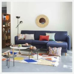 Habitat Canapé Convertible 3 Places En Tissu - Gris -meubles boutique canape convertible 3 places en tissu gris 1331735