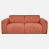Habitat Canapé Convertible 3 Places En Tissu - Orange