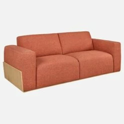 Habitat Canapé Convertible 3 Places En Tissu - Orange 8 Habitat Canapé Convertible 3 Places En Tissu - Orange -meubles boutique canape convertible 3 places en tissu orange 13503295