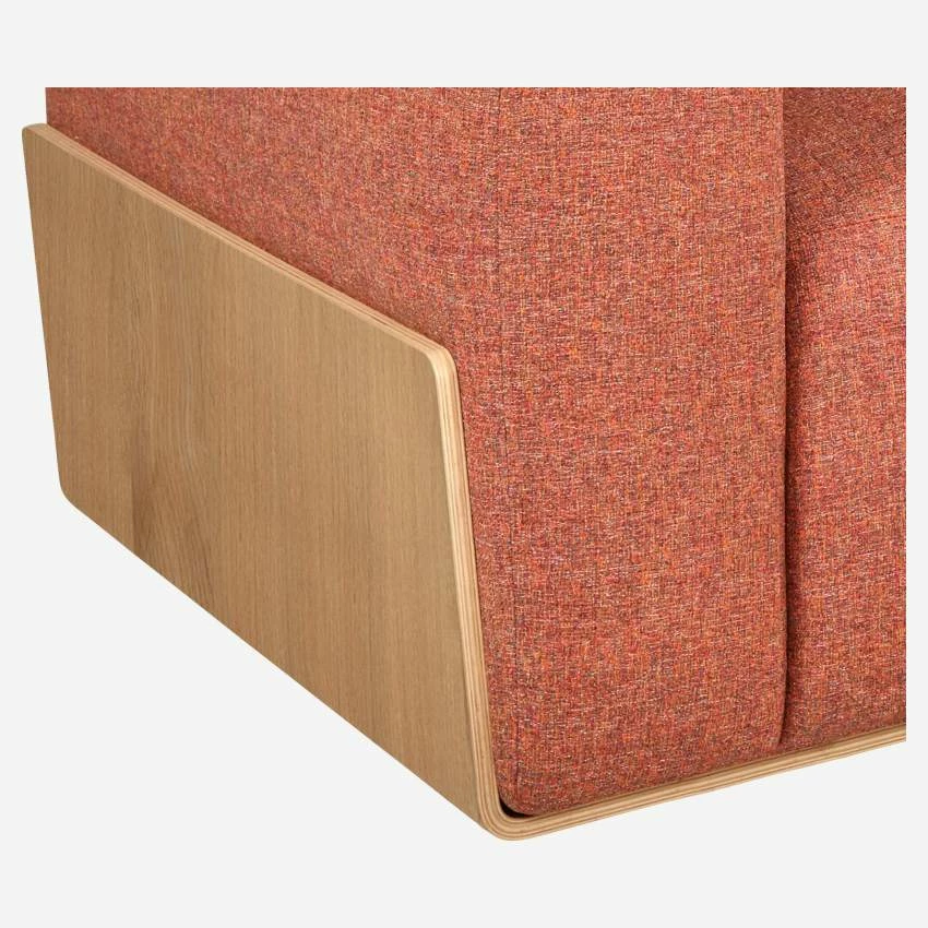 Habitat Canapé Convertible 3 Places En Tissu - Orange 6 Habitat Canapé Convertible 3 Places En Tissu - Orange – Image 6