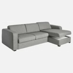 Habitat Canapé Convertible D'angle 2 Places En Tissu - Gris 8 Habitat Canapé Convertible D'angle 2 Places En Tissu - Gris -meubles boutique canape convertible dangle 2 places en tissu gris 11497075