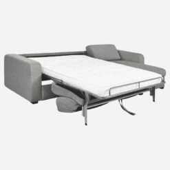 Habitat Canapé Convertible D'angle 3 Places à Lattes En Tissu - Gris 10 Habitat Canapé Convertible D'angle 3 Places à Lattes En Tissu - Gris -meubles boutique canape convertible dangle 3 places a lattes en tissu gris 11496513