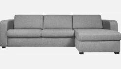 Habitat Canapé Convertible D'angle 3 Places En Tissu - Gris 5 Habitat Canapé Convertible D'angle 3 Places En Tissu - Gris -meubles boutique canape convertible dangle 3 places en tissu gris 11497009 2