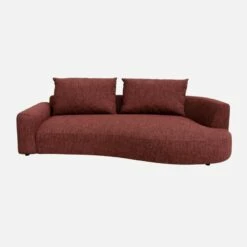 Habitat Canapé D'angle Droit De Forme Organique En Tissu Copparo - Rouge Amourette 11 Habitat Canapé D'angle Droit De Forme Organique En Tissu Copparo - Rouge Amourette -meubles boutique canape dangle droit de forme organique en tissu copparo rouge amourette 11598481 1