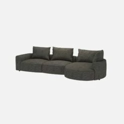 Habitat Canapé D'angle Droit En Tissu Alba - Gris Nuage 7 Habitat Canapé D'angle Droit En Tissu Alba - Gris Nuage -meubles boutique canape dangle droit en tissu alba gris nuage 10375169