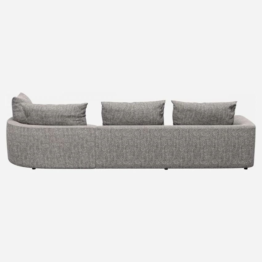 Habitat Canapé D'angle Droit En Tissu Bellagio - Gris Nocturne 3 Habitat Canapé D'angle Droit En Tissu Bellagio - Gris Nocturne – Image 3