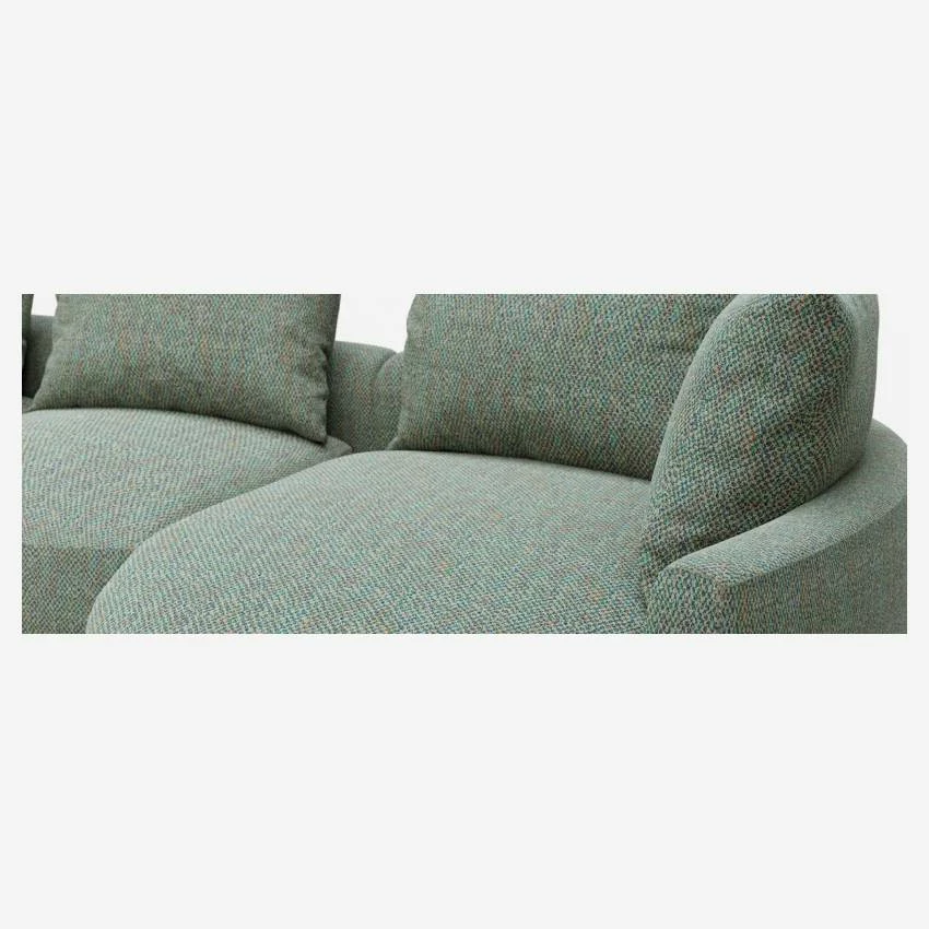 Habitat Canapé D'angle Droit En Tissu Bellagio - Vert Lagon 4 Habitat Canapé D'angle Droit En Tissu Bellagio - Vert Lagon – Image 4