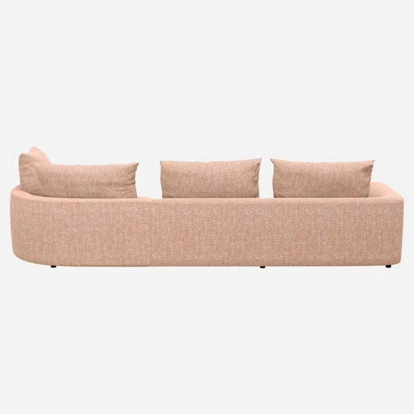 Habitat Canapé D'angle Droit En Tissu Bellagio - Orange Aurore 3 Habitat Canapé D'angle Droit En Tissu Bellagio - Orange Aurore – Image 3