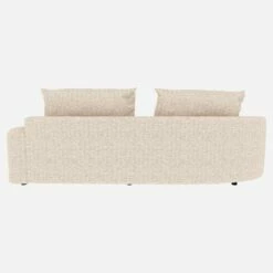 Habitat Canapé D'angle Gauche De Forme Organique En Tissu Bormio - Blanc Albâtre 8 Habitat Canapé D'angle Gauche De Forme Organique En Tissu Bormio - Blanc Albâtre -meubles boutique canape dangle gauche de forme organique en tissu bormio blanc albatre 10754011