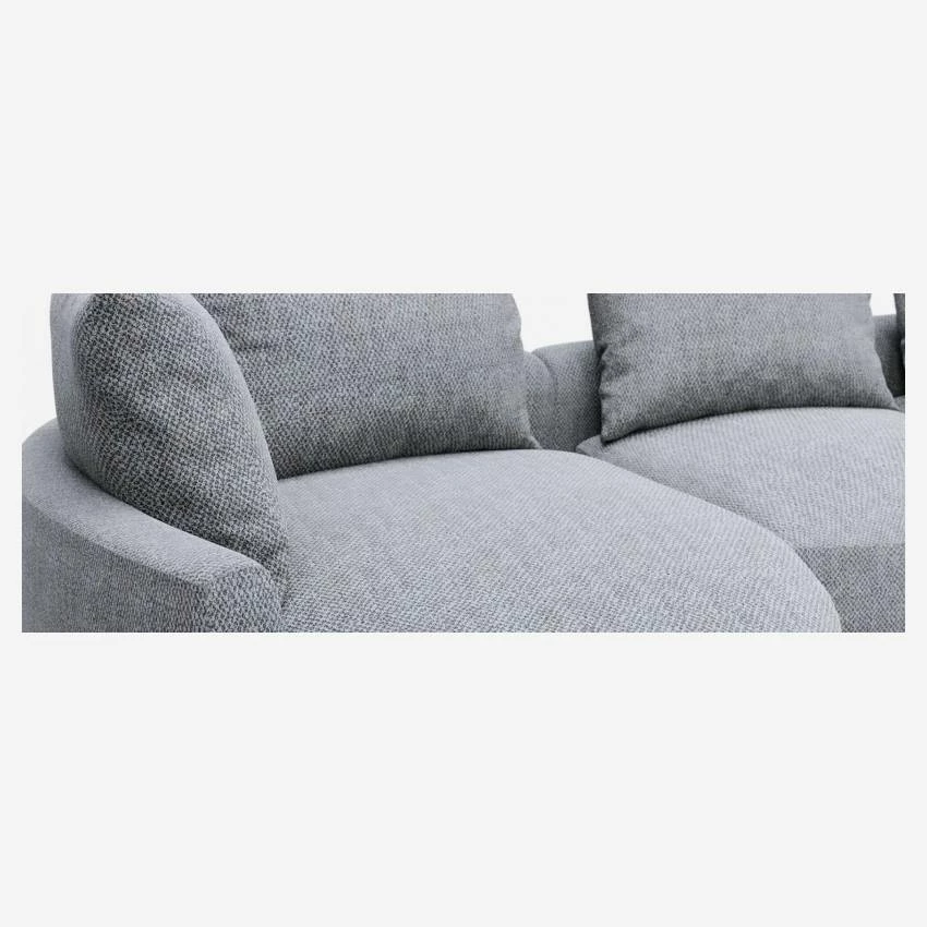 Habitat Canapé D'angle Gauche En Tissu Bellagio - Bleu Céleste 4 Habitat Canapé D'angle Gauche En Tissu Bellagio - Bleu Céleste – Image 4