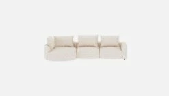 Habitat Canapé D'angle Gauche En Tissu Bormio - Blanc Albâtre 10 Habitat Canapé D'angle Gauche En Tissu Bormio - Blanc Albâtre -meubles boutique canape dangle gauche en tissu bormio blanc albatre 10374601 2