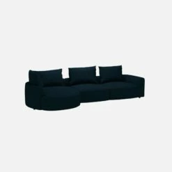 Habitat Canapé D'angle Gauche En Tissu Melina - Bleu Encre 9 Habitat Canapé D'angle Gauche En Tissu Melina - Bleu Encre -meubles boutique canape dangle gauche en tissu melina bleu encre 10375129 1