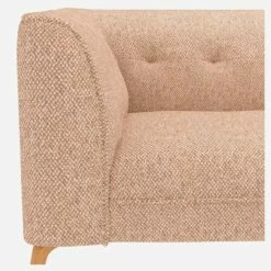 Habitat Canapé Droit 2 Places En Tissu Bellagio - Orange Aurore -meubles boutique canape droit 2 places en tissu bellagio orange aurore 13501063