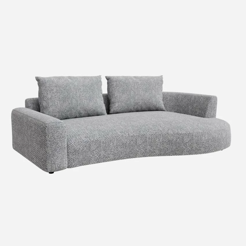 Habitat Canapé D'angle Droit De Forme Organique En Tissu Bellagio - Bleu Céleste 2 Habitat Canapé D'angle Droit De Forme Organique En Tissu Bellagio - Bleu Céleste – Image 2