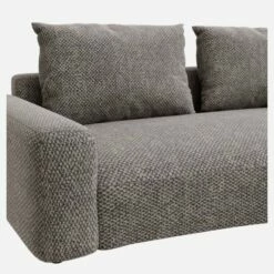 Habitat Canapé D'angle Droit De Forme Organique En Tissu Bellagio - Gris Nocturne 9 Habitat Canapé D'angle Droit De Forme Organique En Tissu Bellagio - Gris Nocturne -meubles boutique catane cnp organique 2p drt bellag noir 11074119