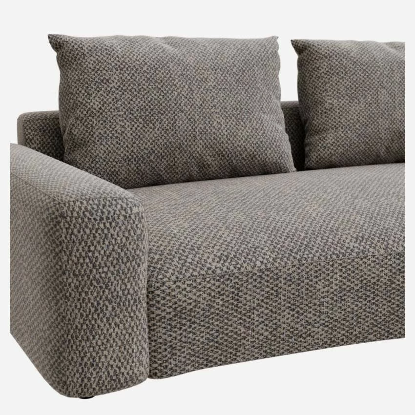 Habitat Canapé D'angle Droit De Forme Organique En Tissu Bellagio - Gris Nocturne 4 Habitat Canapé D'angle Droit De Forme Organique En Tissu Bellagio - Gris Nocturne – Image 4