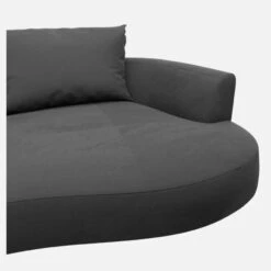 Habitat Canapé D'angle Droit De Forme Organique En Velours - Gris Ardoise 10 Habitat Canapé D'angle Droit De Forme Organique En Velours - Gris Ardoise -meubles boutique catane cnp organique 2p drt velours gris 11598291