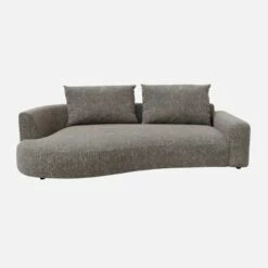 Habitat Canapé D'angle Gauche De Forme Organique En Tissu Bellagio - Gris Nocturne 11 Habitat Canapé D'angle Gauche De Forme Organique En Tissu Bellagio - Gris Nocturne -meubles boutique catane cnp organique 2p gch bellag noir 11074087 1