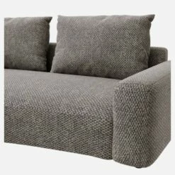 Habitat Canapé D'angle Gauche De Forme Organique En Tissu Bellagio - Gris Nocturne 9 Habitat Canapé D'angle Gauche De Forme Organique En Tissu Bellagio - Gris Nocturne -meubles boutique catane cnp organique 2p gch bellag noir 11074099