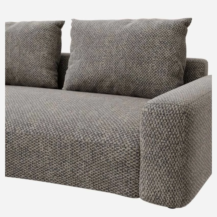 Habitat Canapé D'angle Gauche De Forme Organique En Tissu Bellagio - Gris Nocturne 4 Habitat Canapé D'angle Gauche De Forme Organique En Tissu Bellagio - Gris Nocturne – Image 4