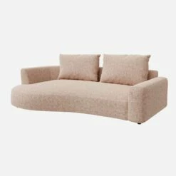 Habitat Canapé D'angle Gauche De Forme Organique En Tissu Bellagio - Orange Aurore 7 Habitat Canapé D'angle Gauche De Forme Organique En Tissu Bellagio - Orange Aurore -meubles boutique catane cnp organique 2p gch bellag oran 11073971