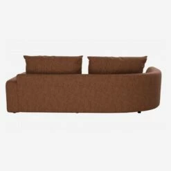 Habitat Canapé D'angle Gauche De Forme Organique En Tissu Copparo - Orange Rouille 8 Habitat Canapé D'angle Gauche De Forme Organique En Tissu Copparo - Orange Rouille -meubles boutique catane cnp organique 2p gch copp rouille 11598383