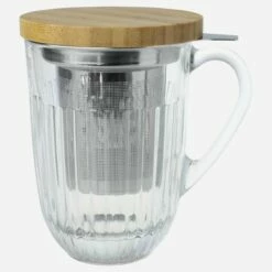 Habitat Tisanière En Verre - 400 Ml - Transparent -meubles boutique chavena para tisanas 400 ml transparente 2286143