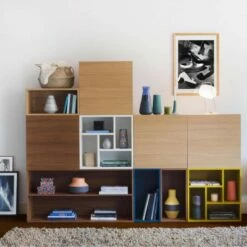 Habitat Petit Caisson Ouvert - Bleu -meubles boutique contenitore modulare aperto blu 1334161 1