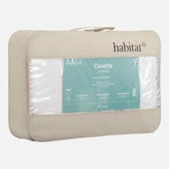Habitat Couette Chaude En Duvet De Canard Français - 280 Gr/m² - 200 X 200 Cm -meubles boutique couette chaude 90 de duvet de canard francais 280gr 200x200cm 1138855 1