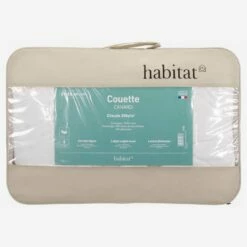 Habitat Couette Chaude En Duvet De Canard Français - 280 Gr/m² - 240 X 260 Cm -meubles boutique couette chaude 90 de duvet de canard francais 280gr 260x240cm 1087747