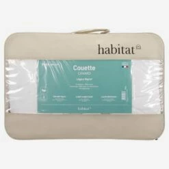 Habitat Couette Légère En Duvet De Canard Français - 90 Gr/m² - 220 X 240 Cm -meubles boutique couette legere 90 de duvet de canard francais 90gr 240x220cm 1087711
