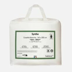 Habitat Couette Légère En Synthétique- 200 Gr/m² - 140 X 200 Cm -meubles boutique couette legere en synthetique 200 gr m 140 x 200 cm 9190805 1