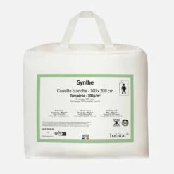 Habitat Couette Tempérée En Synthétique- 300 Gr/m² - 140 X 200 Cm -meubles boutique couette temperee en synthetique 300 gr m 140 x 200 cm 9190793 1