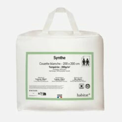 Habitat Couette Tempérée En Synthétique- 300 Gr/m² - 200 X 200 Cm -meubles boutique couette temperee en synthetique 300 gr m 200 x 200 cm 9190789 1