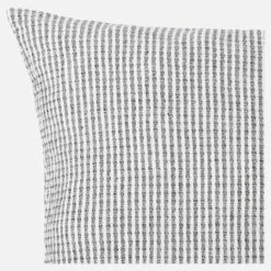 Habitat Coussin En Lin - 50 X 50 Cm - Gris -meubles boutique coussin en lin 50 x 50 cm bleu marine 6888875